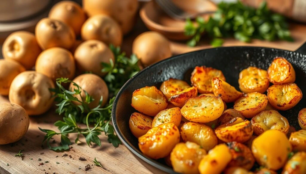 bratkartoffeln aus rohen kartoffeln