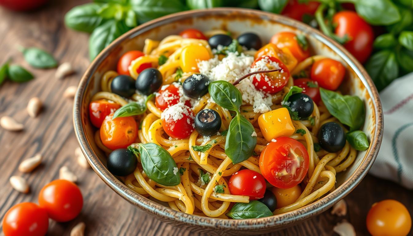 Nudelsalat mit Pesto: Einfaches Rezept für perfekten Genuss!