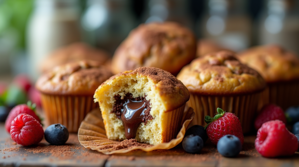 Low Carb Muffins mit Schokodrops