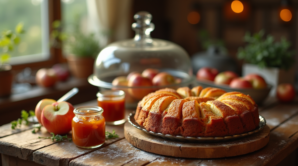 Aufbewahrung von Blitz-Apfelkuchen